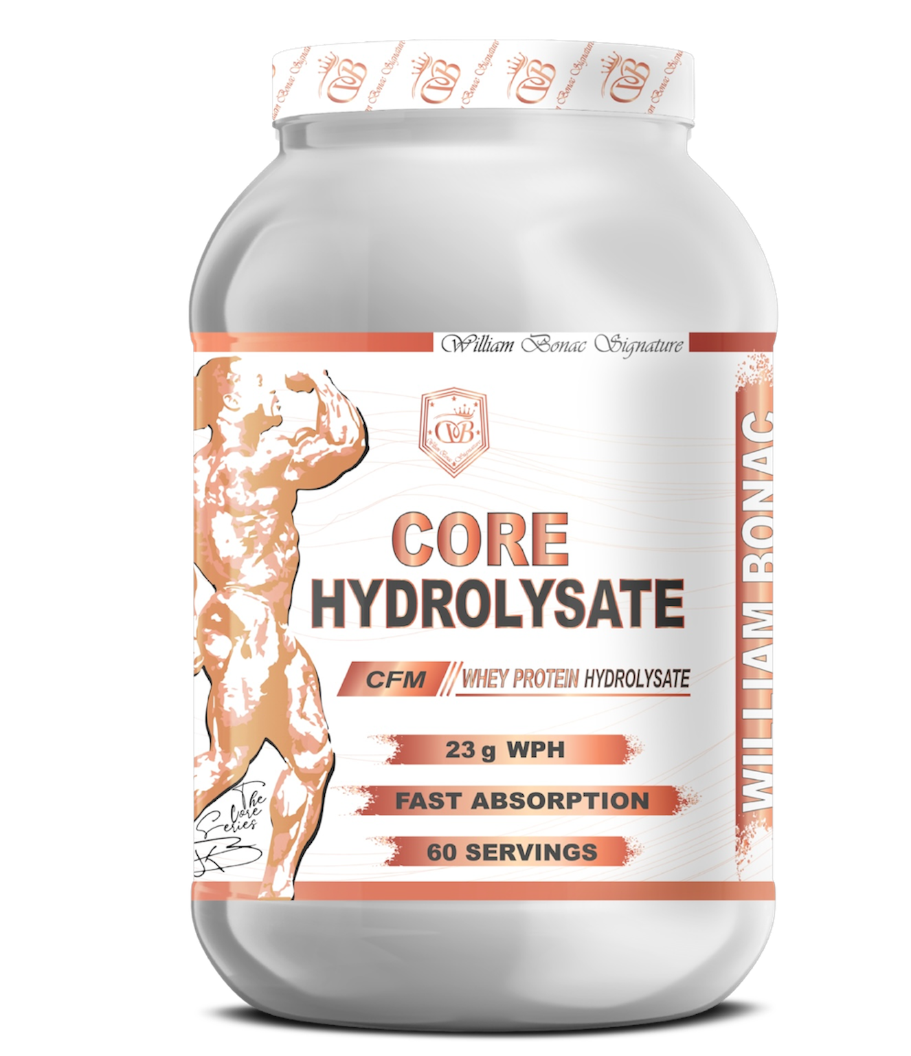 William Bonac Core Hydrolysate 1800 g 60 Servings