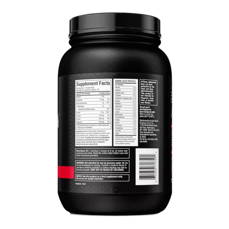 MuscleTech, IsoWhey, 900g, 30 Serving