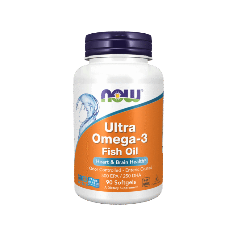Now Foods, Ultra Omega-3 Fish Oil, 90 Softgels
