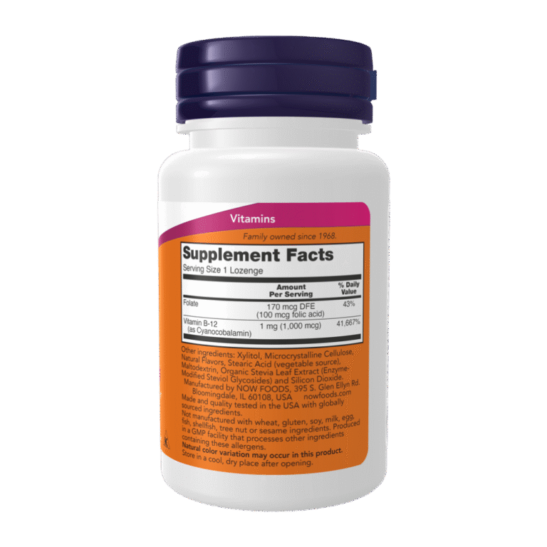 Now Foods, Vitamin B-12, 1000 mcg, 100 Lozenges