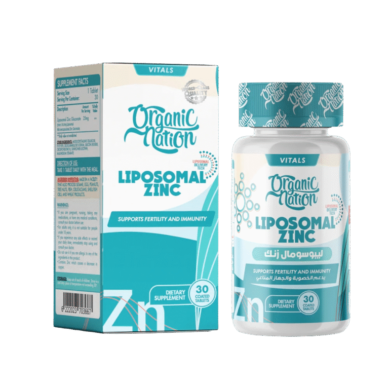 Organic Nation, Liposomal Zinc Gluconate, 30 Tablets, 30 Servings