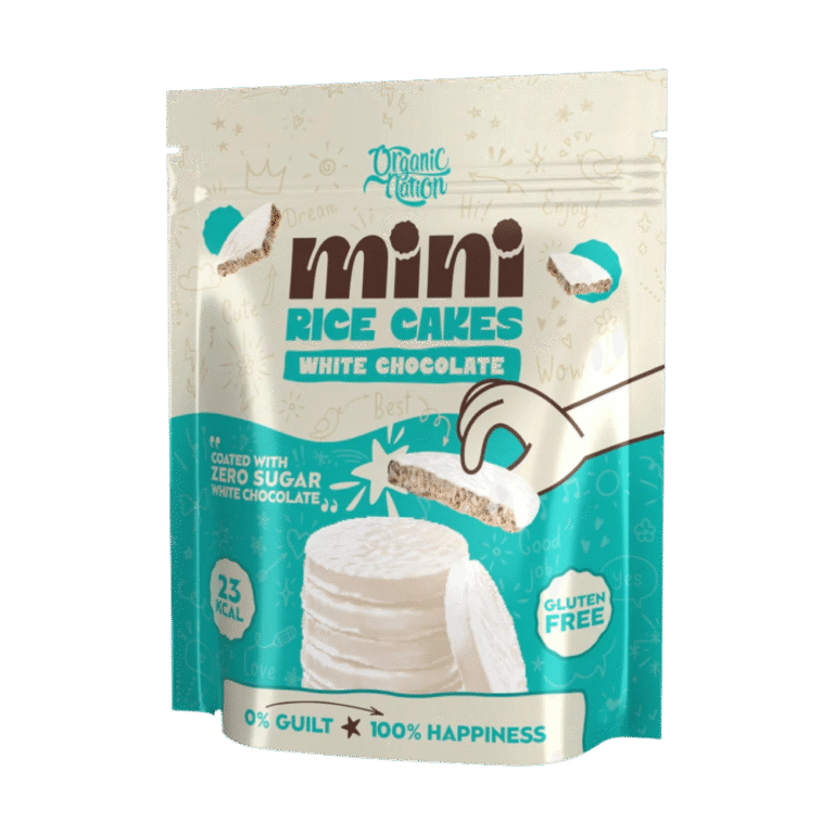 Organic Nation, Mini Rice cakes coated, 40GM
