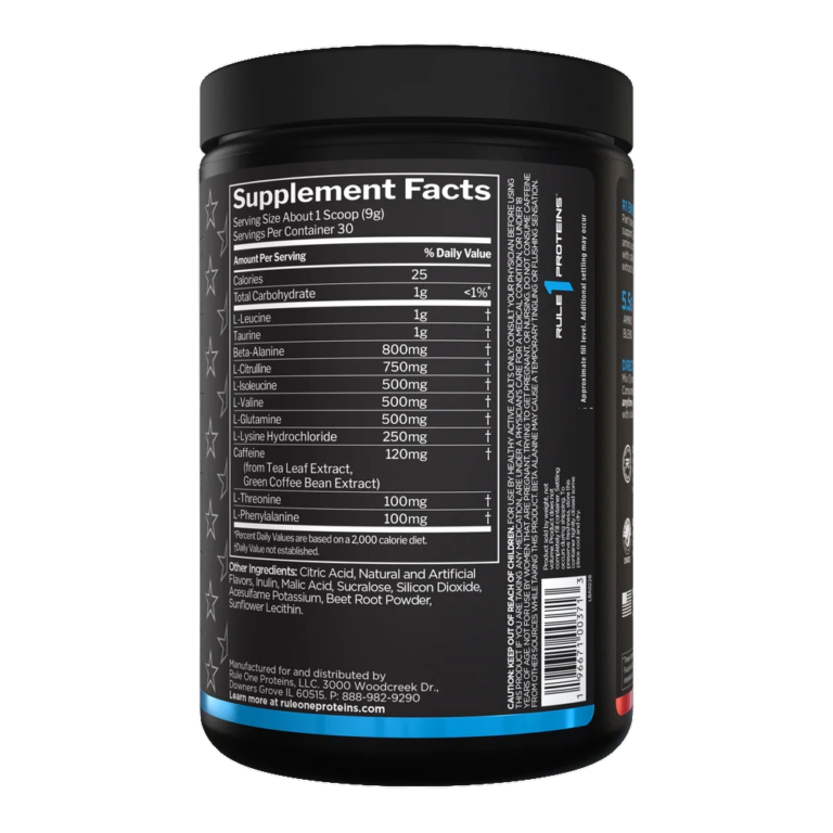 Rule One, Energized Amino, 270g, 30 servings