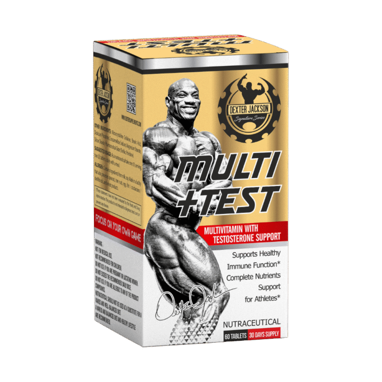 Dexter jackson, Multi+Test, 60 Tablets, 30 Servings