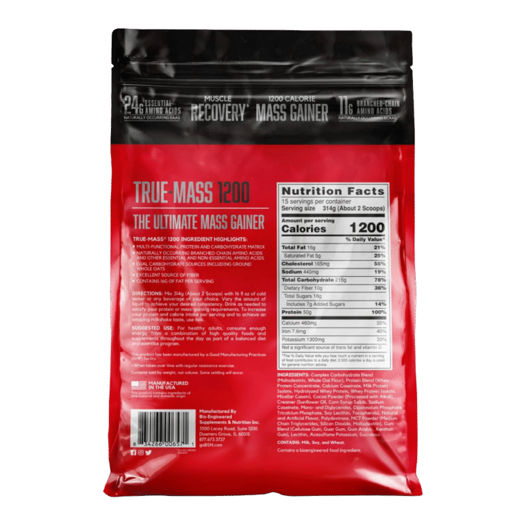 BSN, TRUE-MASS 1200, 4.71kg, 15 Servings