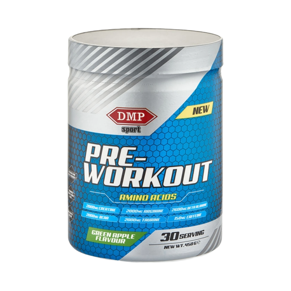 DMP, Pre-Workout, 450g, 30 Servings Green Apple DMP, Pre-Workout, 450g, 30 Servings