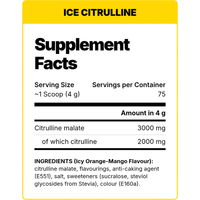FA Nutrition, ICE Citrulline, 300g, 75 Servings