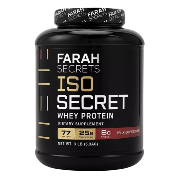 FARAH SECRETS, ISO SECRET WHEY PROTEIN, 2.3kg, 77 Servings