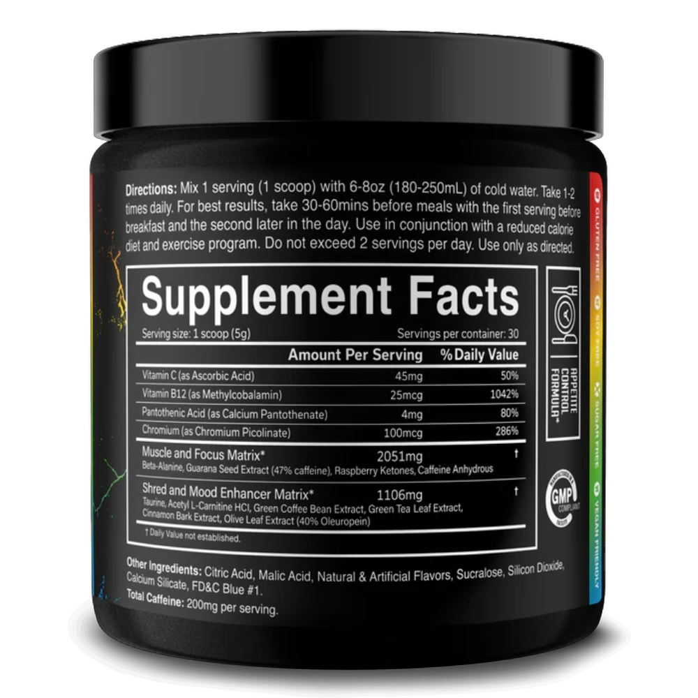 JNX Sports, The Ripper!, 150g, 30 Servings