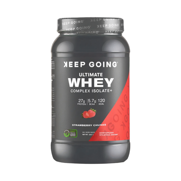 Keep Going, Ultimate Whey Complex Isolate+, 1kg, 30 Servings