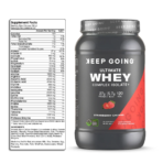 Keep Going, Ultimate Whey Complex Isolate+, 1kg, 30 Servings