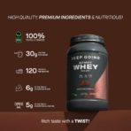 Keep Going, Ultimate Whey Isolate, 1kg, 30 Servings