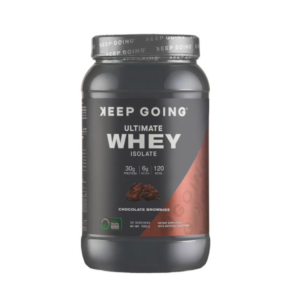 Keep Going, Ultimate Whey Isolate, 1kg, 30 Servings