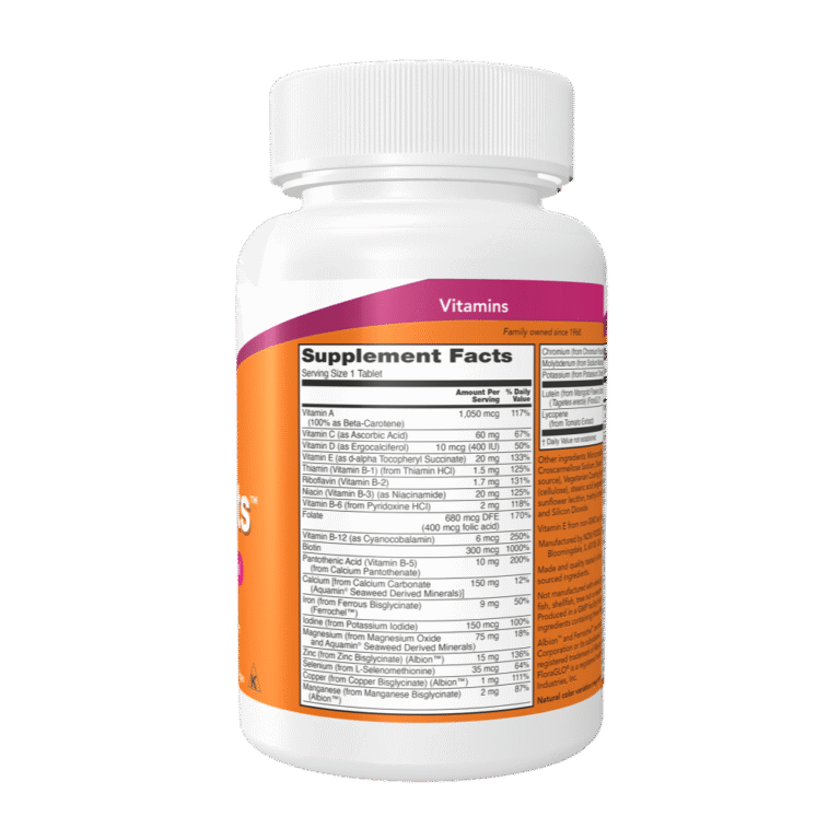 NOW Foods, Daily Vits, 100 Tablets, 100 Servings