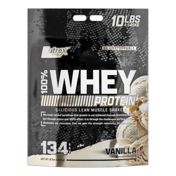 Nutrex Research, 100% Whey Protein, 4.54kg, 134 Servings