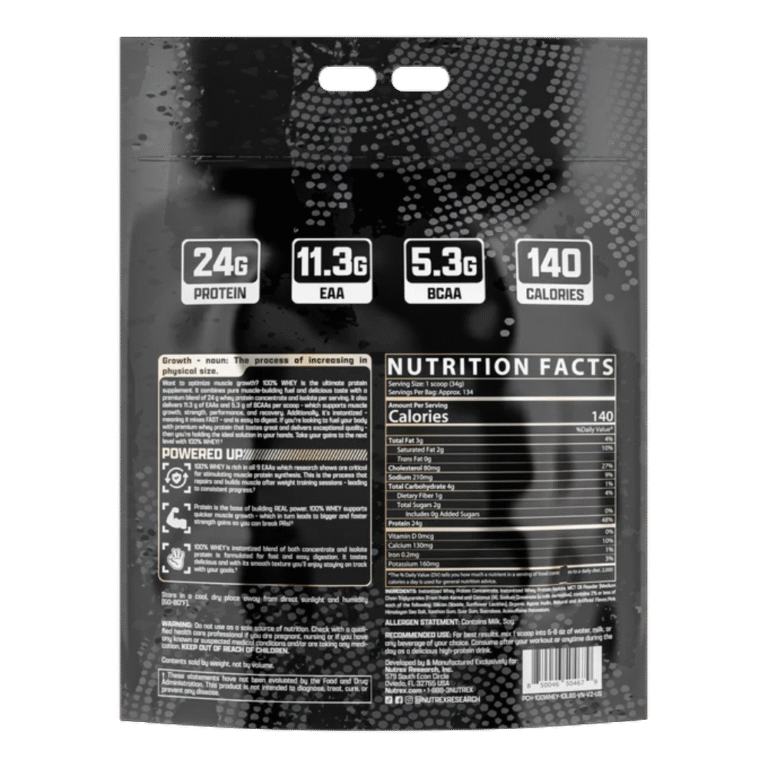 Nutrex Research, 100% Whey Protein, 4.54kg, 134 Servings