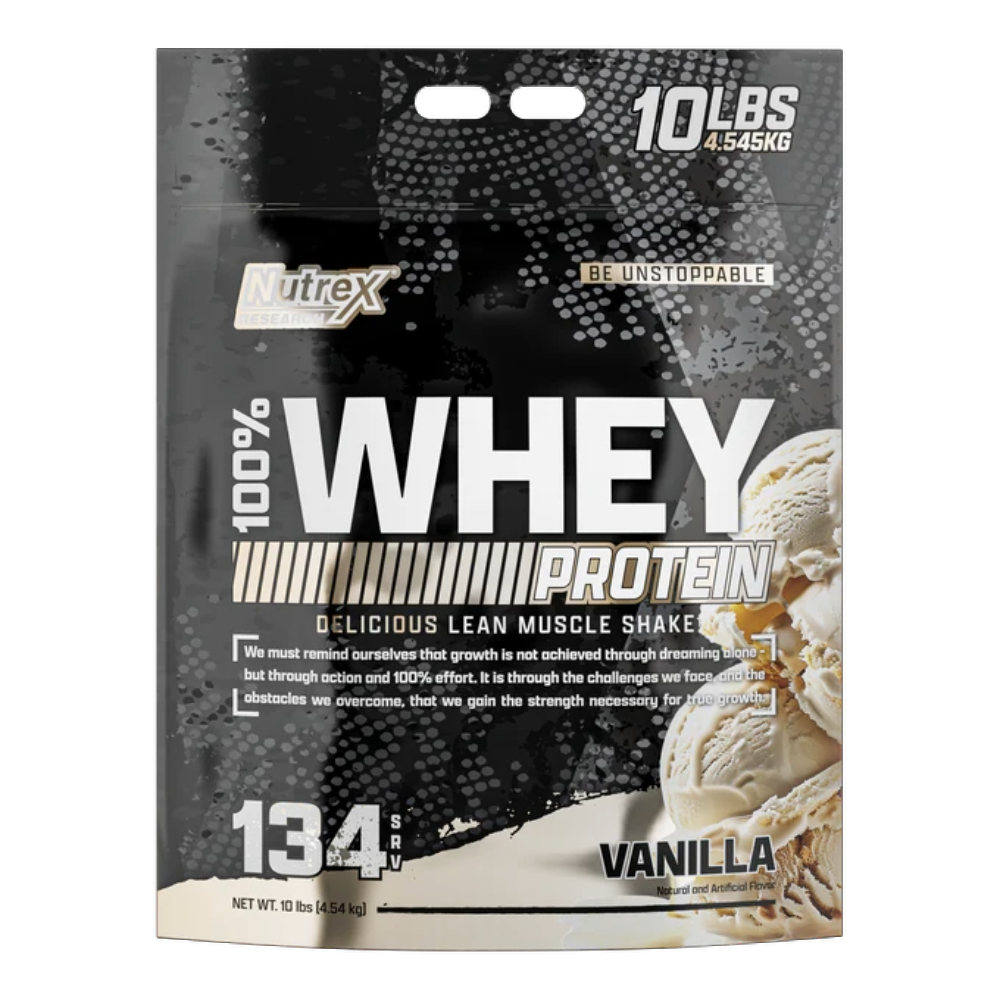 Nutrex Research, 100% Whey Protein, 4.54kg, 134 Servings