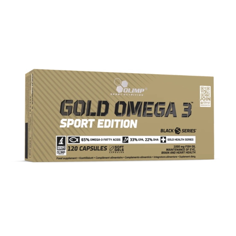 Olimp, Gold Omega 3 Sport Edition, 120 Capsules, 120 Servings