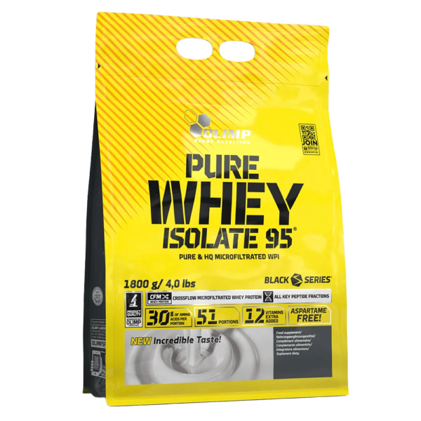 Olimp, Pure Whey Isolate 95, 1.8kg, 51 Servings