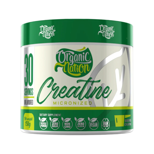 Organic Nation, Creatine Mononydrate, 150g, 30 Servings