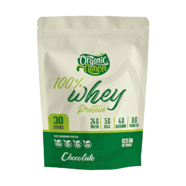 Organic Nation, Whey Protein, 1kg, 30 Servings