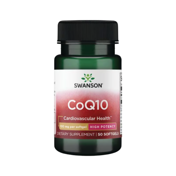 Swanson Vitamins, CoQ10, 50 Softgel, 50 Servings