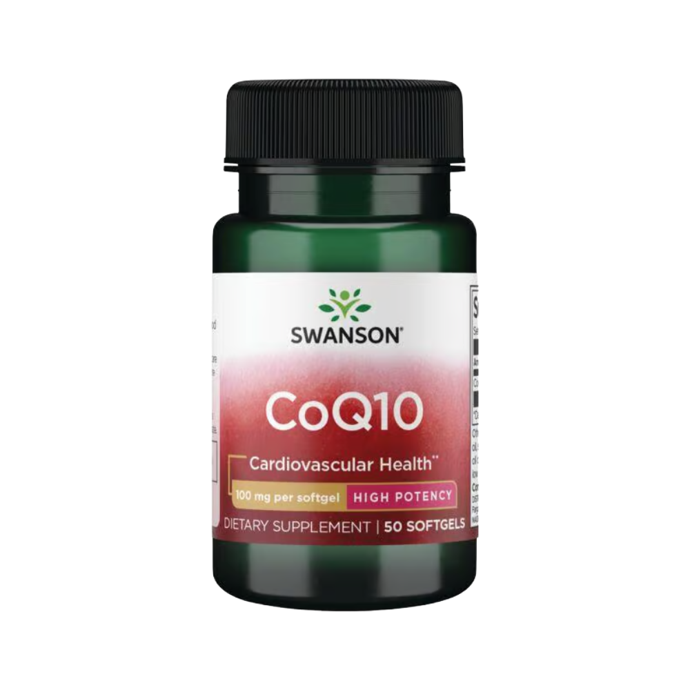 Swanson Vitamins, CoQ10, 50 Softgel, 50 Servings