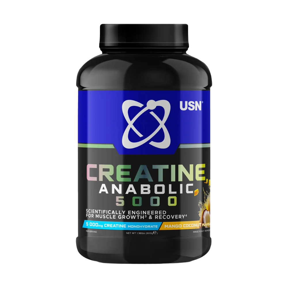 USN, Creatine Anabolic 5000, 900g, 20 Servings