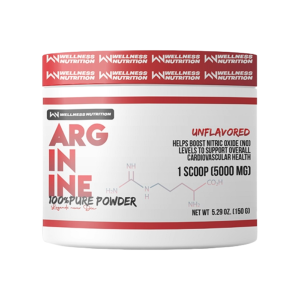 Wellness Nutrition, Arginine, Unflavored, 150g, 30 Servings