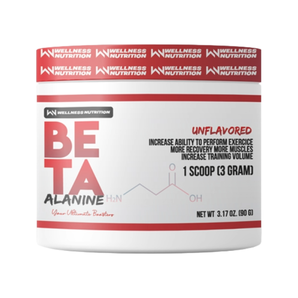 Wellness Nutrition, Beta Alanine, Unflavored, 90g, 30 Servings
