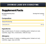 ZooMad Labs, COENZYME Q10, 90 Softgels, 30 Servings
