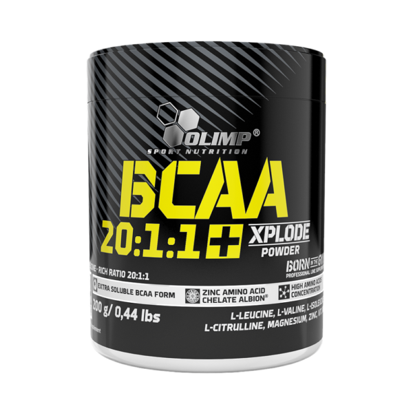olimp, BCAA 20:1:1 Xplode, 200g, 27 Servings