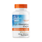 Doctor's Best, High Absorption CoQ10 with BioPerine, 100 mg, 120 Softgels, 120 Servings