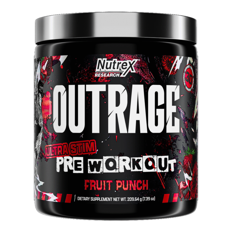 Nutrex Research, Outrage, Ultra Stim Pre-Workout, 200g, 30 Servings
