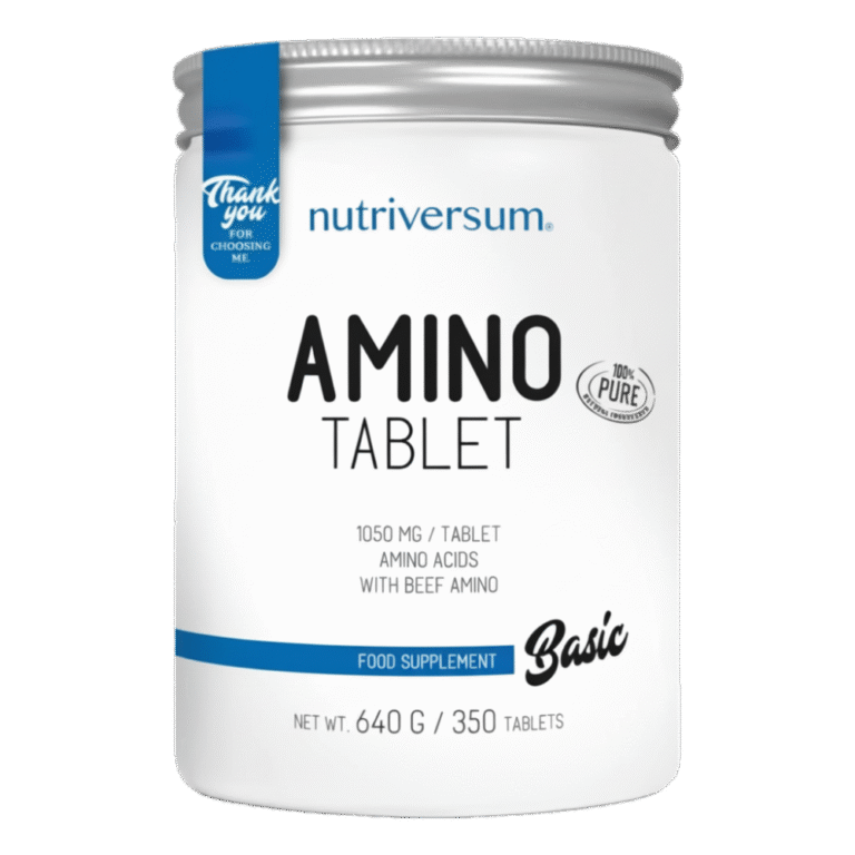 Nutriversum, amino tablet, 640g, 350 tablets, 116 Servings