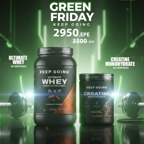 Bundle ( Creatine Monohydrate + Ultimate Whey Digestive Enzymes   )