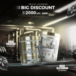 Bundle ( Gold Creatine 300G 60 Servings + Gold Glutamine 300g 60 Servings)