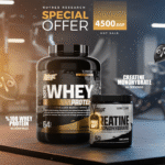 Bundle ( Whey Protein, 2.2kg + Creatine Monohydrate  )