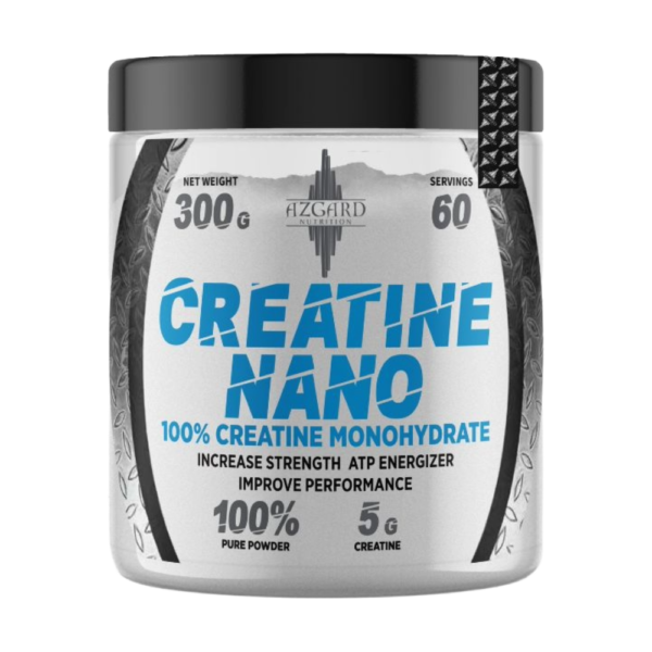 Azgard Nutrition, Creatine NANO, 300g, 60 Servings