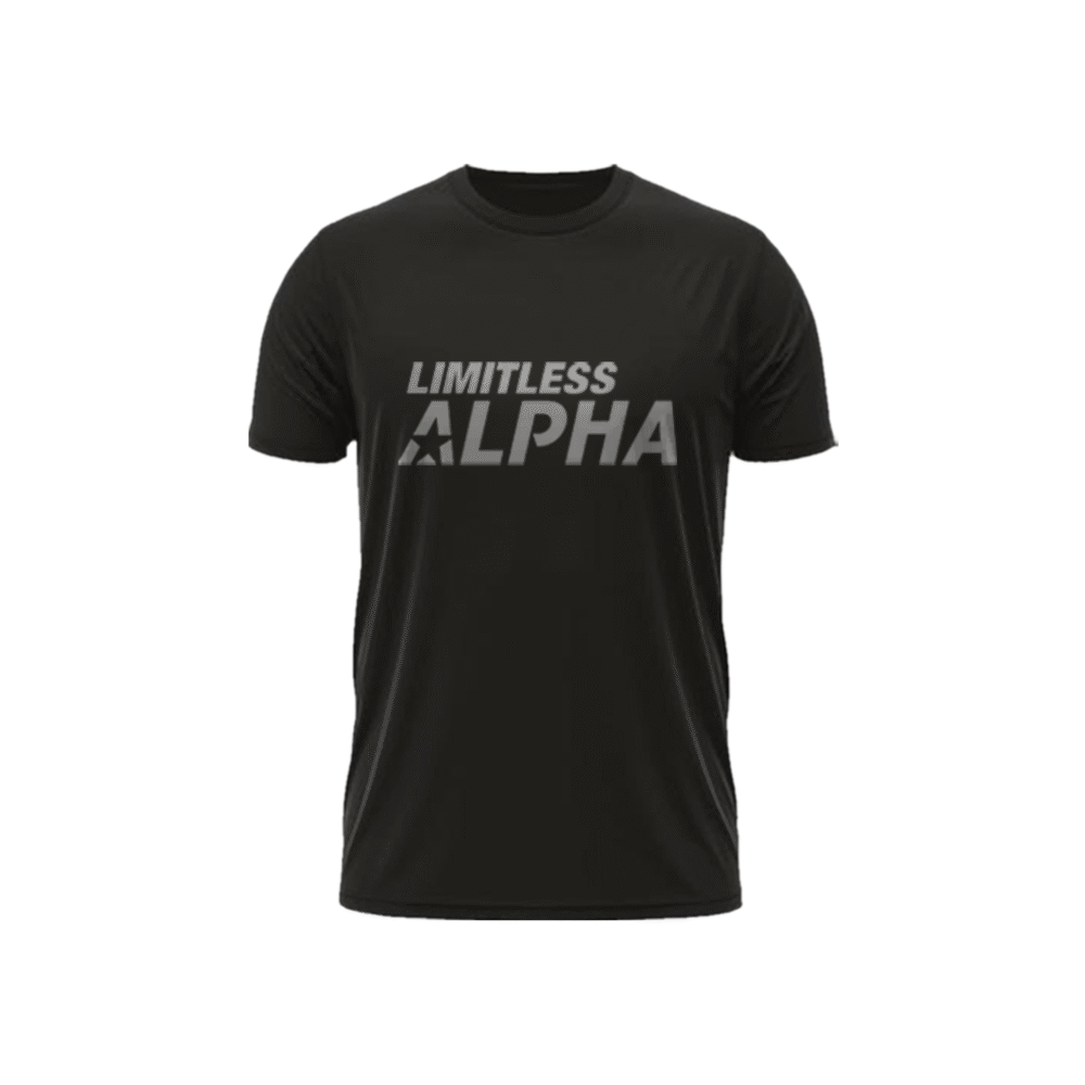 Limitless Alpha, Black T-Shirt