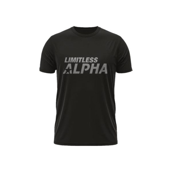 Limitless Alpha, Black T-Shirt