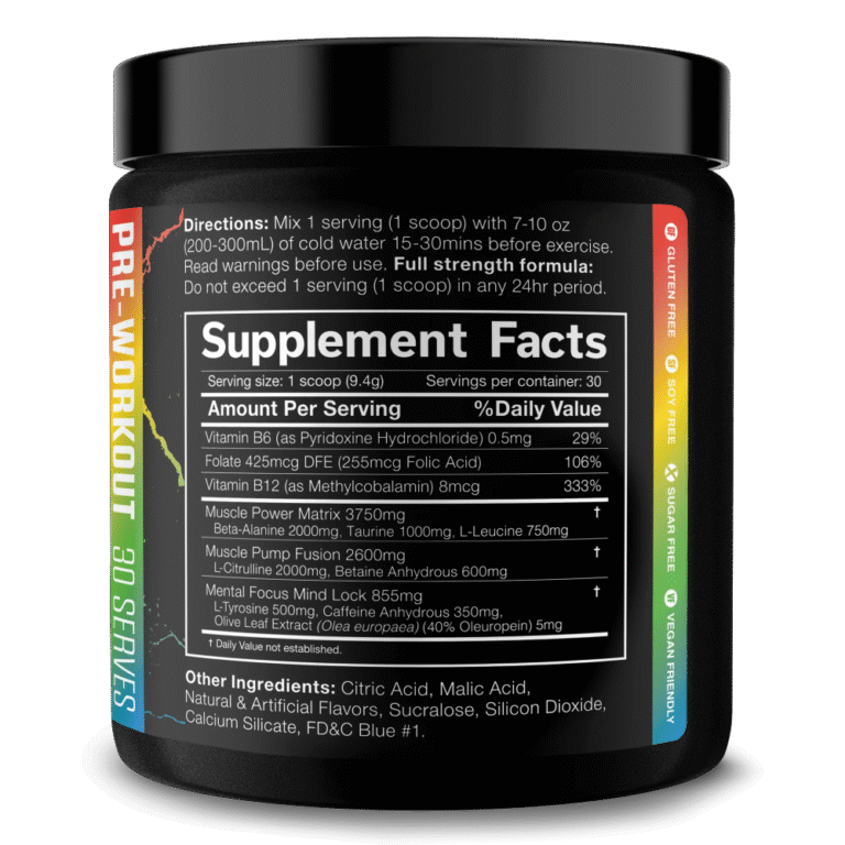 JNX Sports, The Shadow! Pre-Workout, 280g, 30 Servings