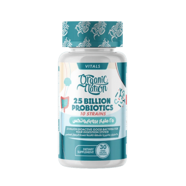 Organic Nation, 25 Billion Probiotics, 30 Capsules, 30 Servings