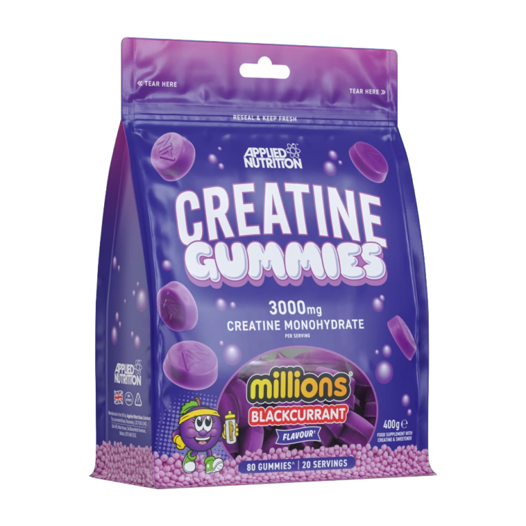 Applied Nutrition, Creatine Gummies 3000mg Creatine Monohydrate, 80 Gummies, 20 Servings