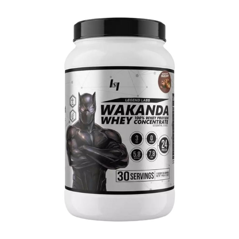 Legend Labs, Wakanda Whey 100% Whey Protein Concentrate, 1kg, 30 Servings
