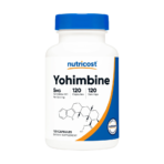 Nutricost, Yohimbine HCl (5mg), 120 Capsules, 120 Servings
