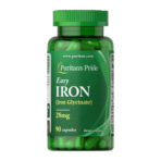 Puritan's Pride, Easy Iron 28 mg (Iron Glycinate), 90 Capsules, 90 Servings