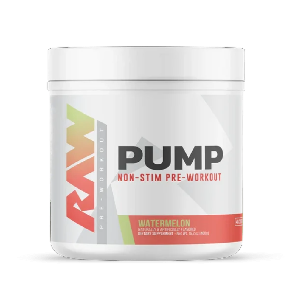 Raw Nutrition Pump Non-Stim Pre-Workout 480g 40 Servings