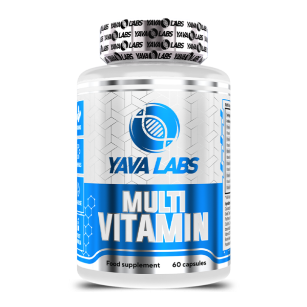 Yava Labs, Multivitamin, 60 Capsules, 30 Servings