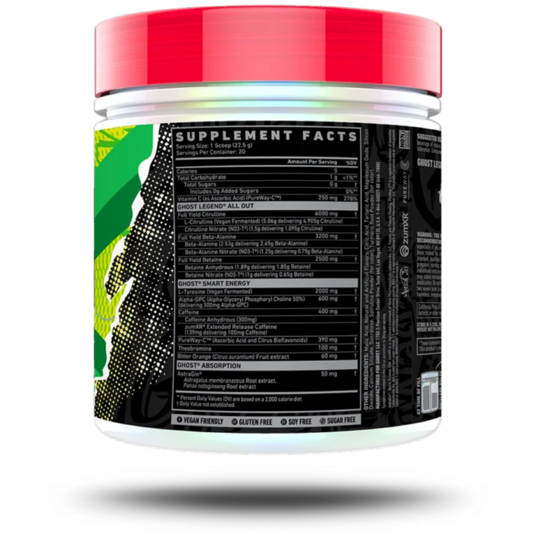 GHOST LIFESTYLE, GHOST LEGEND ALL OUT, 450g, 20 Servings